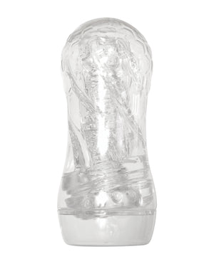 Zero Tolerance Zero Tolerance Twist Stroker - Clear/Orange