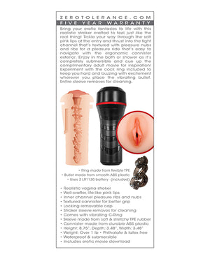 Zero Tolerance Zero Tolerance Pop On the Go Stroker - Light - Image 2