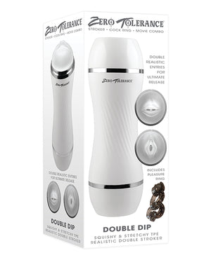 Zero Tolerance Zero Tolerance Double Dip Stroker - White - Image 2