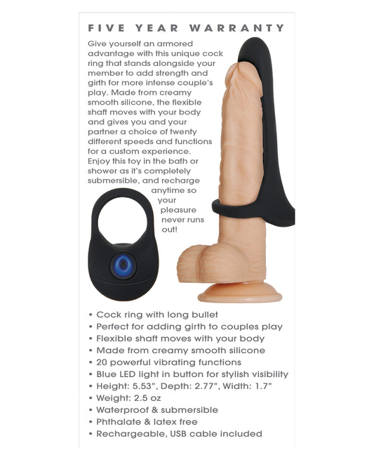 Zero Tolerance Zero Tolerance Cock Armor - Black - Image 2