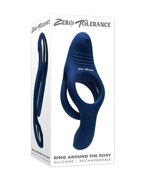 Zero Tolerance Zero Tolerance Ring Around the Rosy Cock &amp; Ball Vibrator - Blue