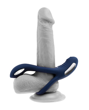 Zero Tolerance Zero Tolerance Ring Around the Rosy Cock &amp; Ball Vibrator - Blue - Image 4