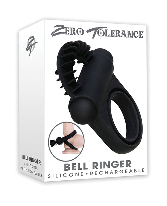 Zero Tolerance Zero Tolerance Bell Ringer Cock Ring - Black