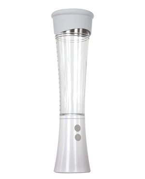 Zero Tolerance Zero Tolerance Sucking Good Rechargeable Vibrating Pump - White/Clear - Image 3