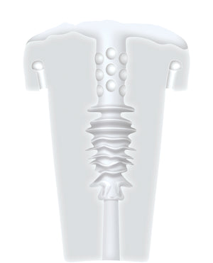 Zero Tolerance Zero Tolerance Sucking Good Rechargeable Vibrating Pump - White/Clear - Image 5