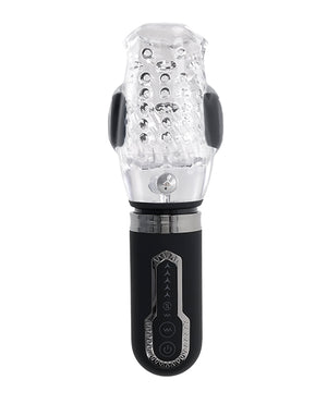 Zero Tolerance Thrill Ride Rechargeable Stroker - Black/Clear - Image 2