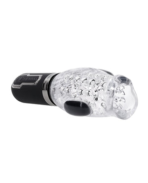 Zero Tolerance Thrill Ride Rechargeable Stroker - Black/Clear - Image 4