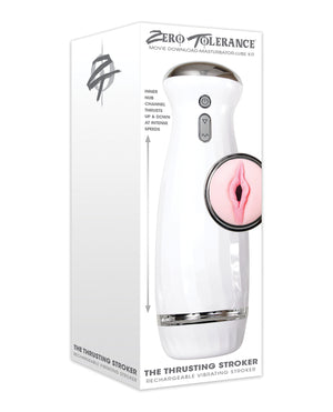 Zero Tolerance Zero Tolerance The Thrusting Stroker Rechargeable - White - Image 3