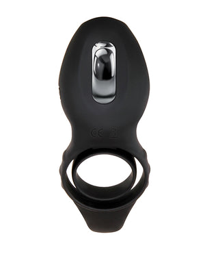 Zero Tolerance Zero Tolerance Mr. Flicker Vibrating Cock Ring - Black - Image 4