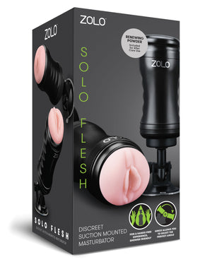 ZOLO ZOLO Solo Flesh Hands Free Masturbator - Image 2