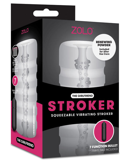 ZOLO ZOLO Girlfriend Squeezable Vibrating Stroker - Image 2